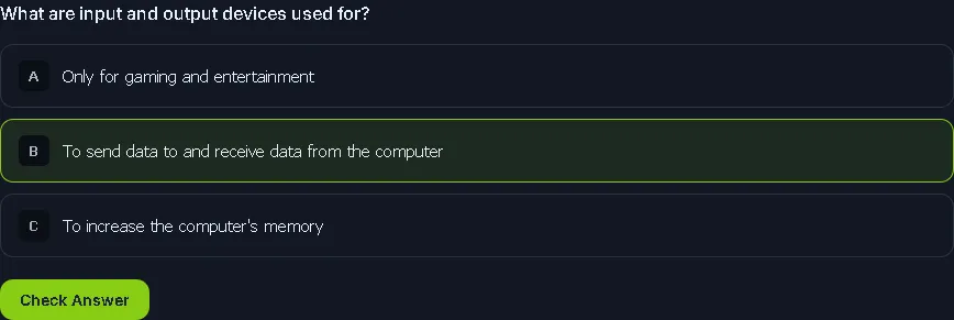 input/output